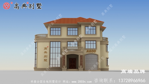 簡(jiǎn)歐復(fù)式三層洋樓別墅住宅