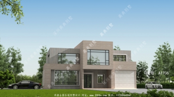 有錢人都愛這么建造現代風格小別墅