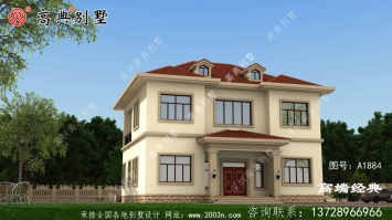 農(nóng)村最好看兩層樓圖，精美實(shí)用，南北方都能建