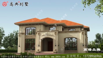 農(nóng)村一層半歐式別墅