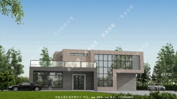 簡單卻不失韻味的現代風格平屋頂別墅