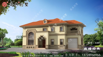新農(nóng)村小型二層別墅設(shè)計(jì)圖，外觀靚麗居住舒適