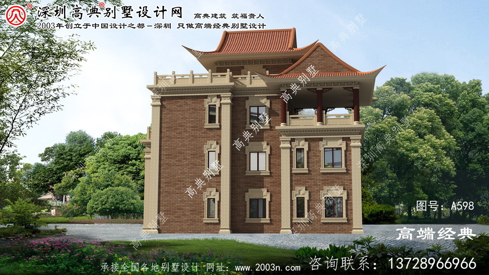 績溪縣鄉村樓房設計效果圖