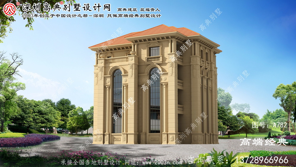 祁門縣農村三層建房圖紙