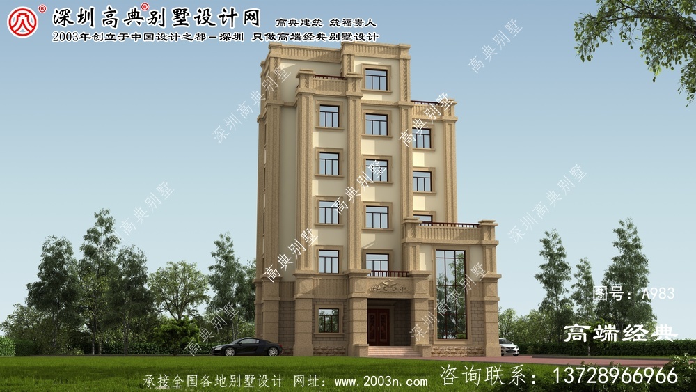 進(jìn)賢縣歐式六層別墅，人人都羨慕
