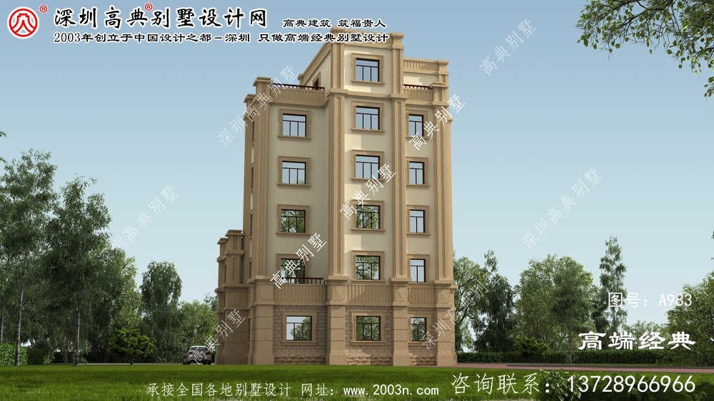 進(jìn)賢縣歐式六層別墅，人人都羨慕