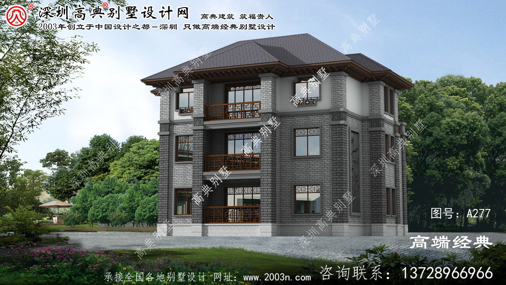 方正縣三層樓房設計圖