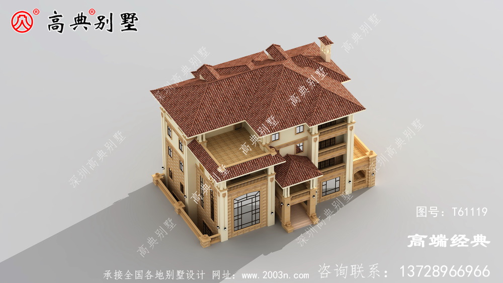 紅花崗區別墅造型設計