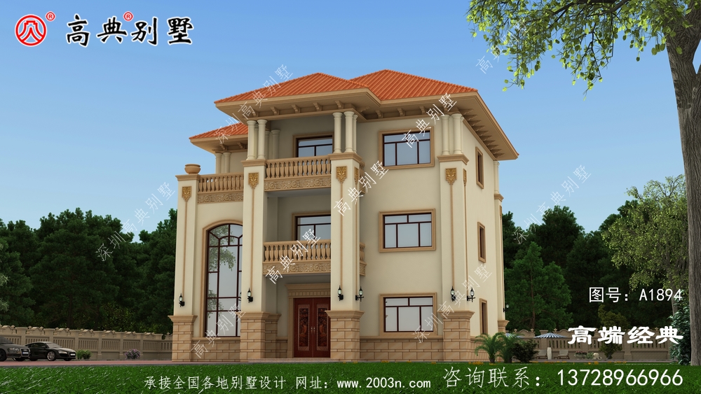 綠春縣農(nóng)村別墅簡單圖
