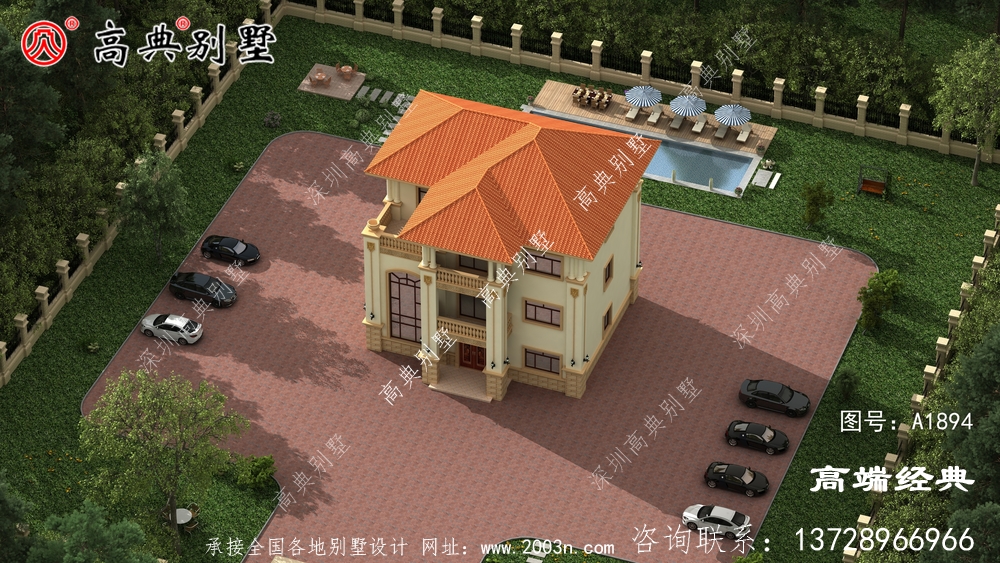 綠春縣農(nóng)村別墅簡單圖
