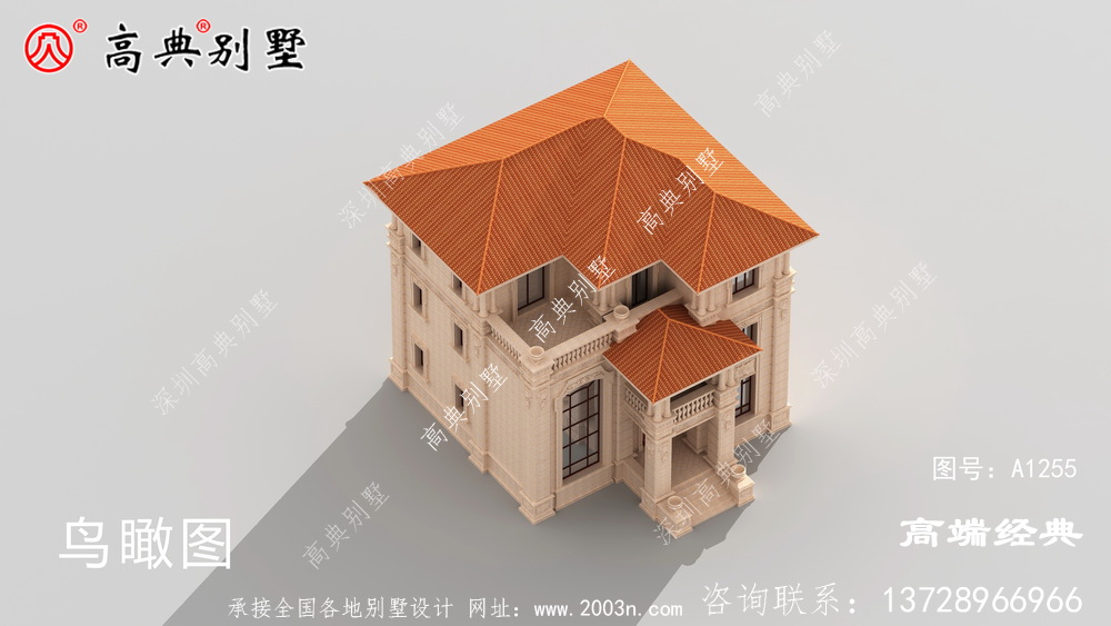 賀蘭縣三層歐式石材農村自建房