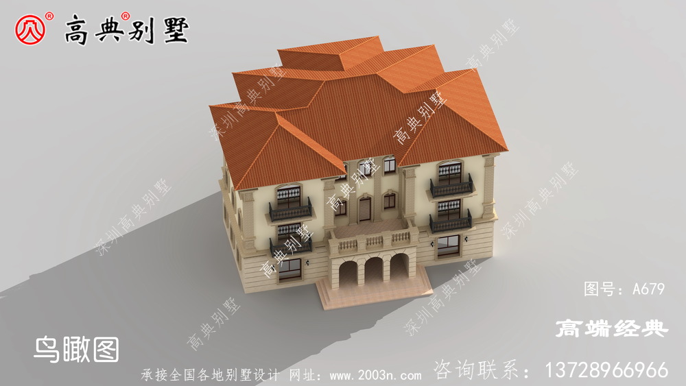 私人別墅外觀設計效果圖大全