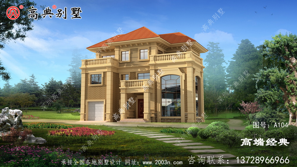 農(nóng)村別墅圖怎么設計露臺?