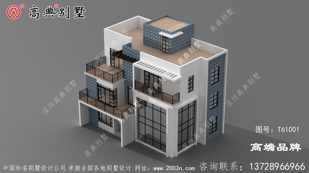 現代別墅設計能夠滿足農村生活的基本需要 。