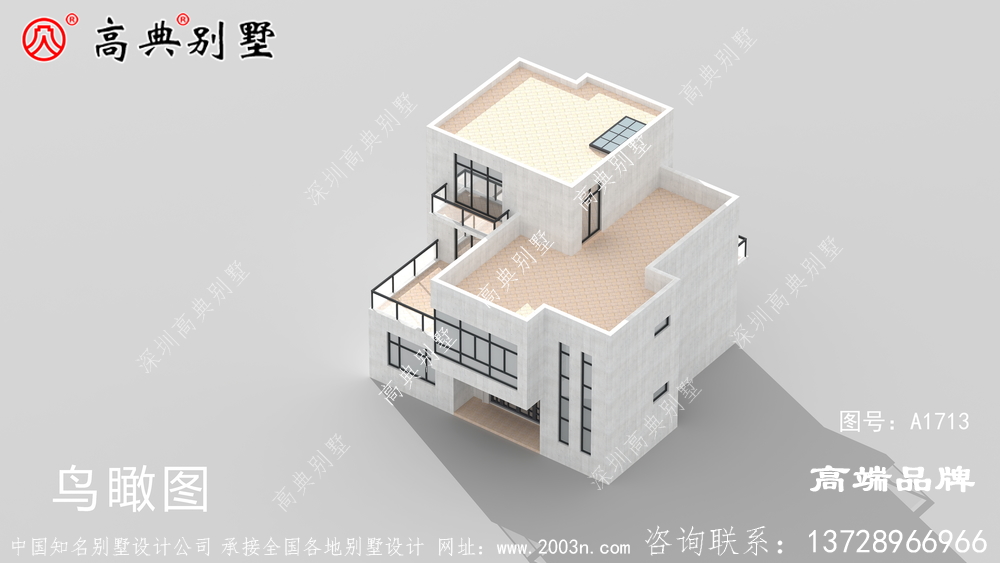 建房平面設計圖真正的做到了融與自然之中。