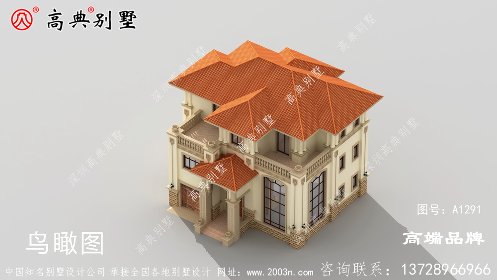 別墅精裝設計戶型布局非常合理