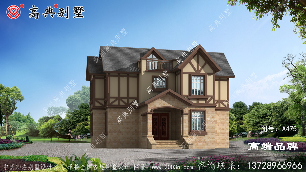 農村房子設計圖平面圖豐富了別墅主體造型