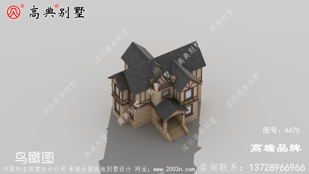 農村房子設計圖平面圖豐富了別墅主體造型