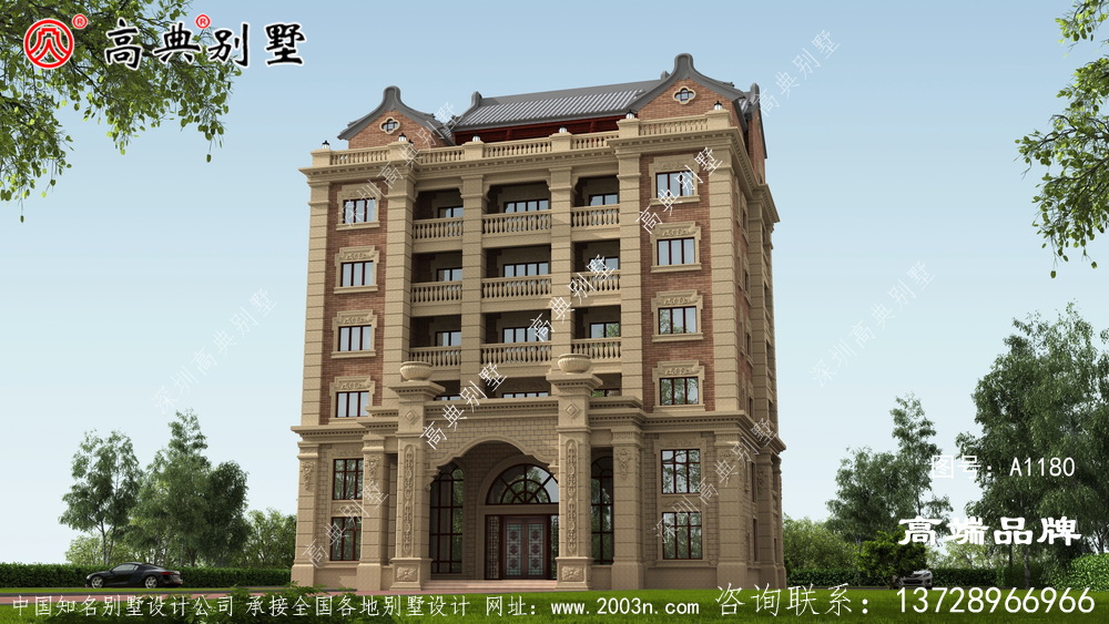 別墅外觀效果圖開啟高端品質生活