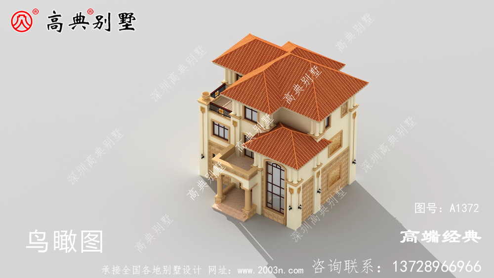 高平市三層小樓設計圖，這輩子擁有一棟滿足了