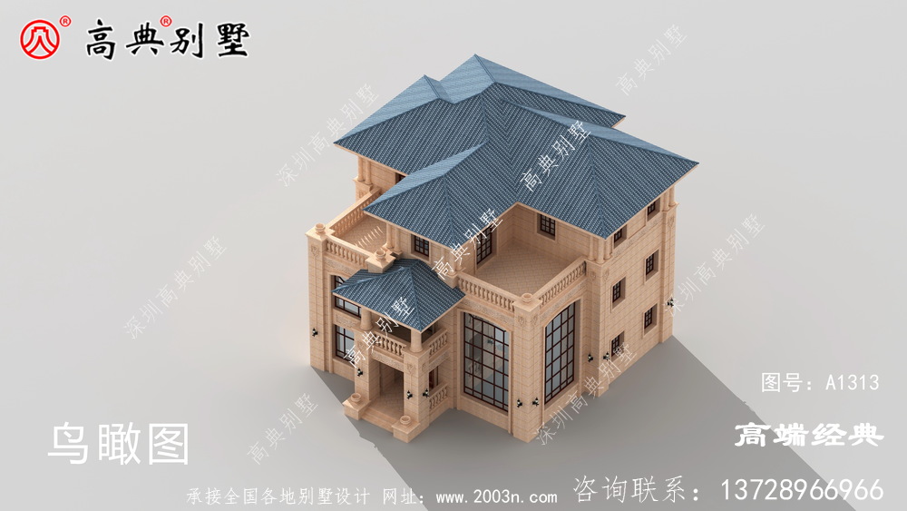 全村人羨慕,隔壁村都繞路來看的別墅