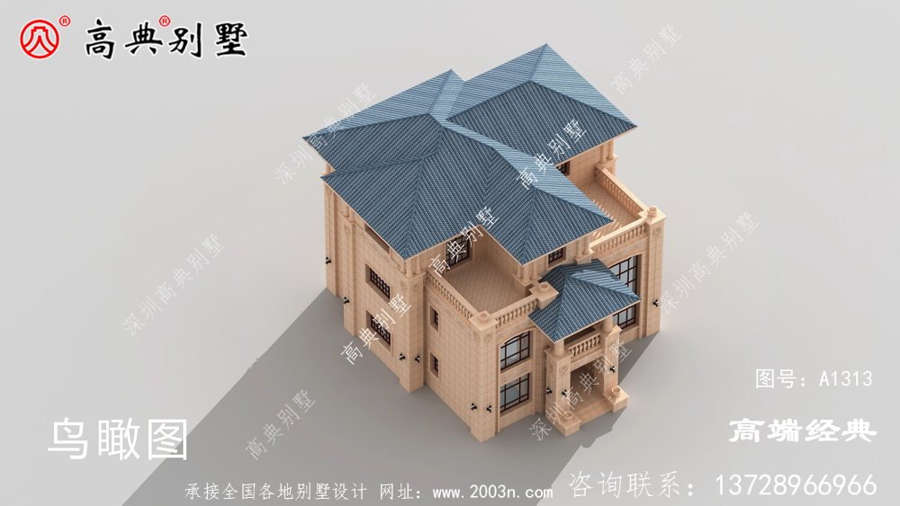 全村人羨慕,隔壁村都繞路來看的別墅