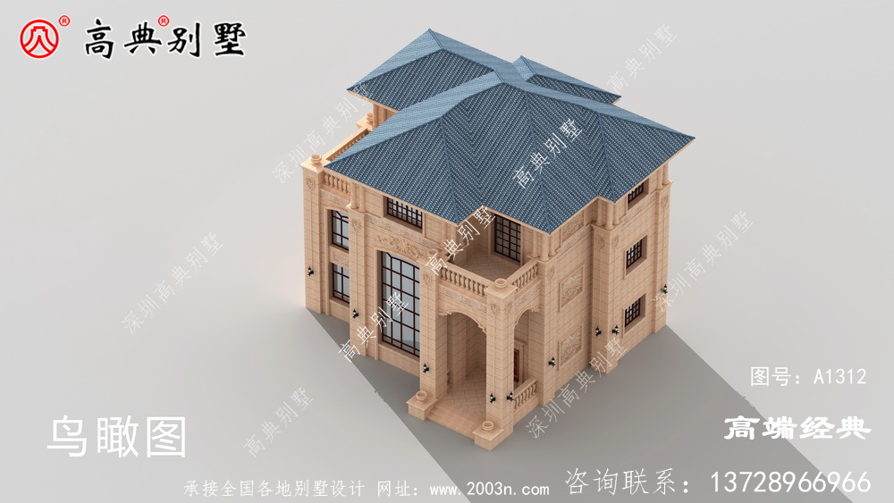如今農村的房外觀設計的很精致