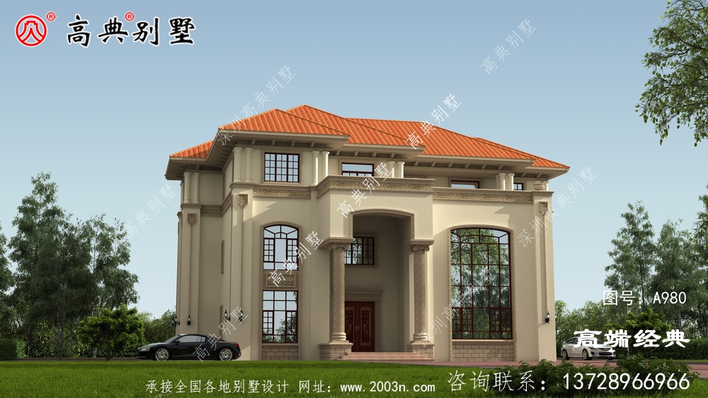 簡歐別墅戶型，簡單又舒適