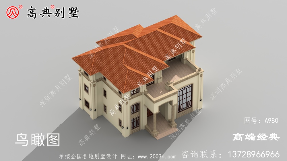 簡歐別墅戶型，簡單又舒適