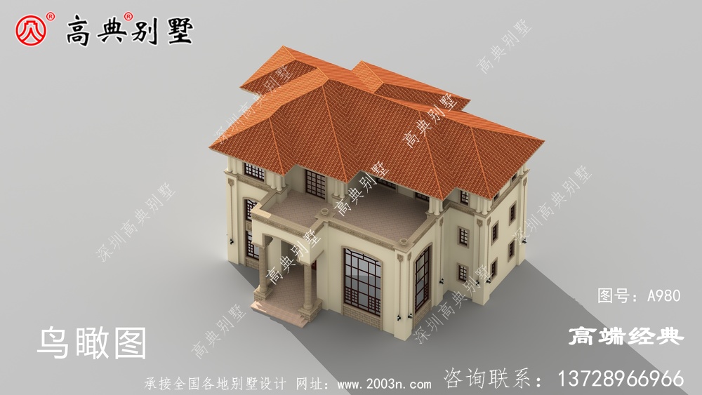 簡歐別墅戶型，簡單又舒適
