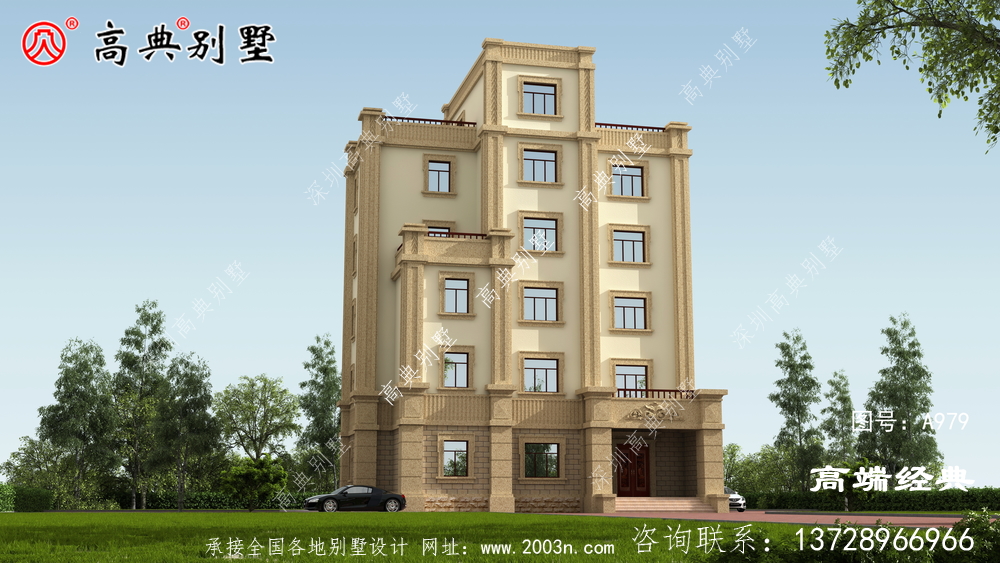 西式高層別墅，建一棟個性又溫馨的家