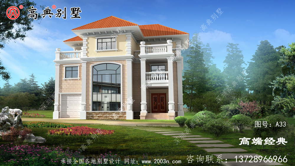 別墅這樣建，建出來效果保證好看