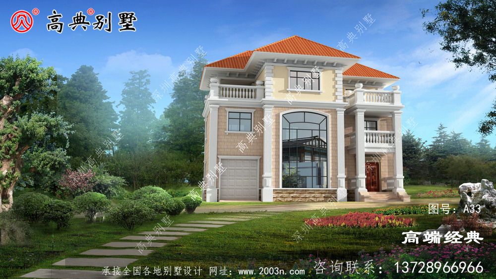 別墅這樣建，建出來效果保證好看