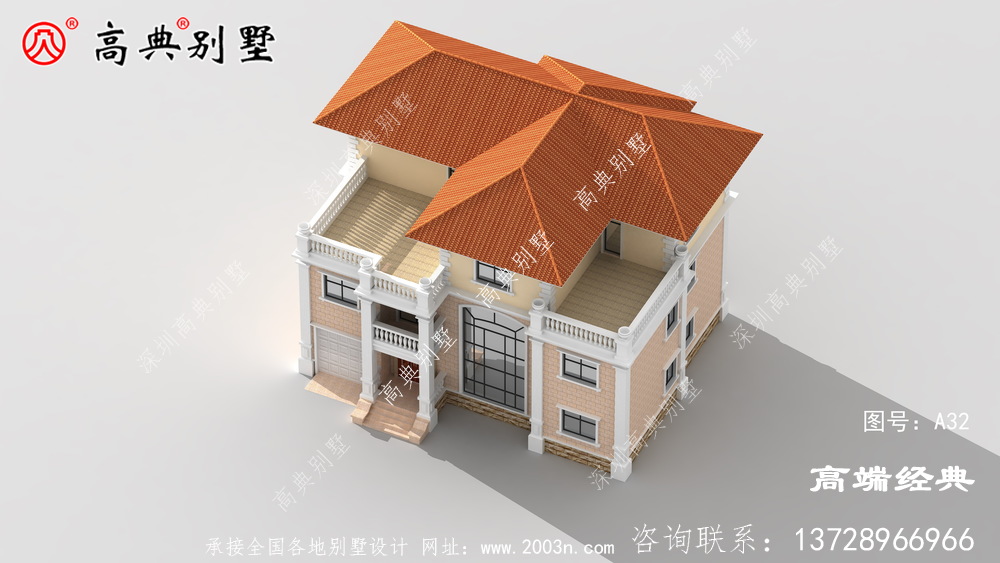 三層歐式別墅,建出來效果保證好看