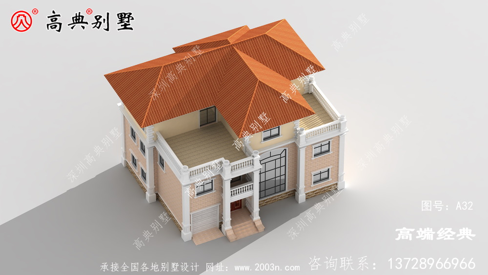 三層歐式別墅,建出來效果保證好看