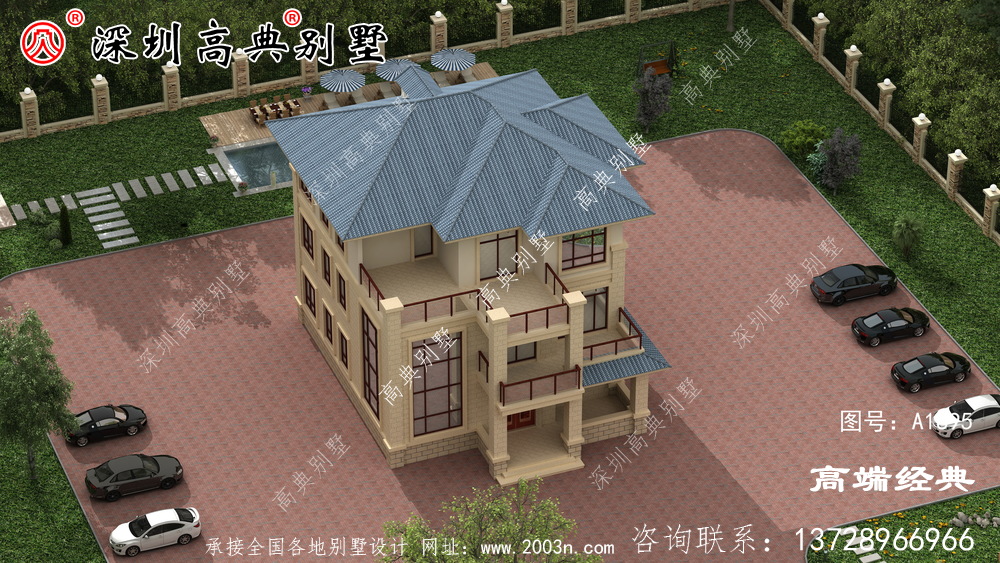 農(nóng)村三層歐式自建房，高端上檔次，你一定會喜歡。