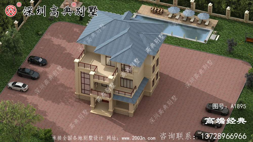 農(nóng)村三層歐式自建房，高端上檔次，你一定會喜歡。