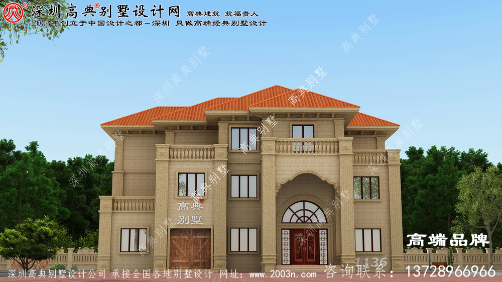 60萬左右 的農村自建別墅設計圖紙，風格 非常適合 ，布局 簡單 和實用 。