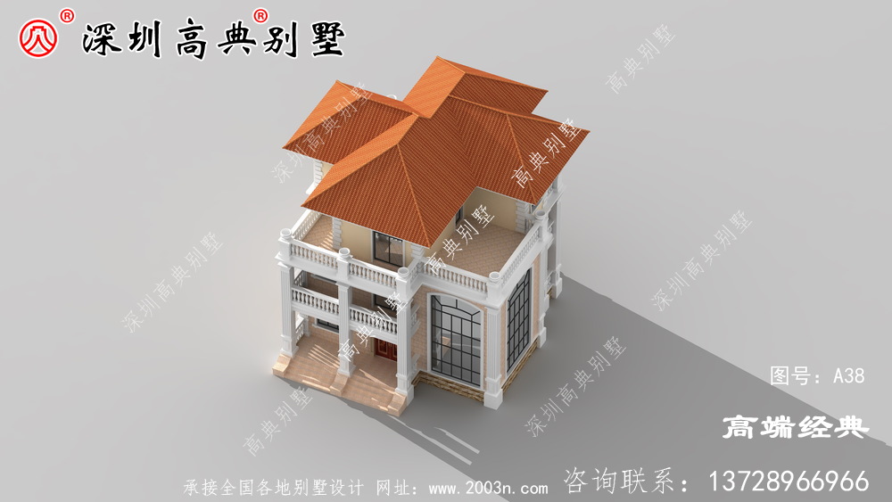 強烈推薦三層別墅效果圖，千萬不要錯過