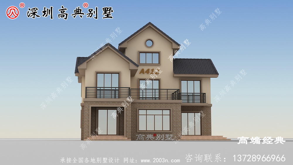 這三層別墅設計圖,建出來我給打99分,多一分都怕你驕傲