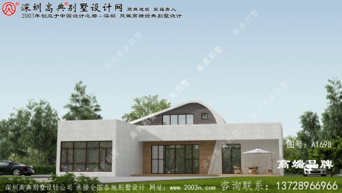 現代二層小洋樓設計圖，159平方內推薦戶型
