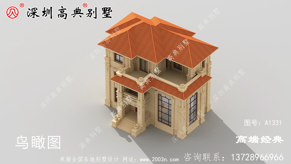 美麗的鄉村自建二層普通住宅,寬敞明亮,夠住也不會顯得空曠。