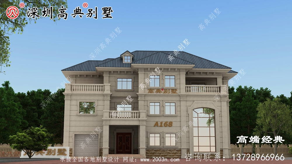 獨棟三層別墅這樣建，絕對沒有人敢說你土