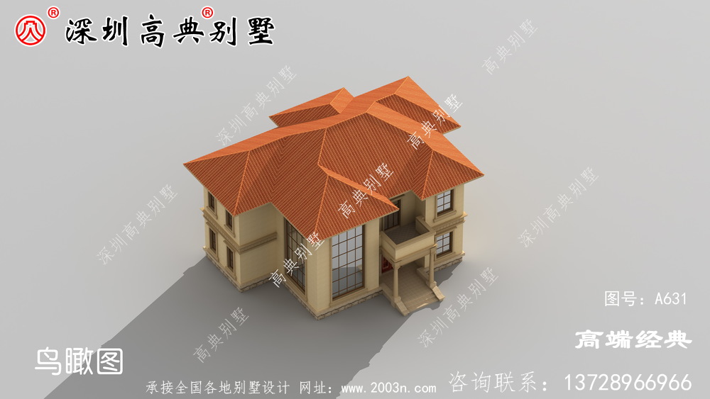 鄉村二層簡約大氣的圖紙,讓城里人羨慕吧。