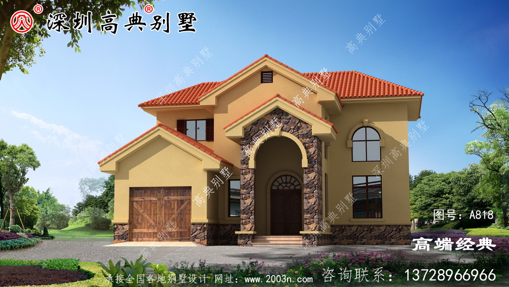 農(nóng)村二層自建房設(shè)計圖紙
