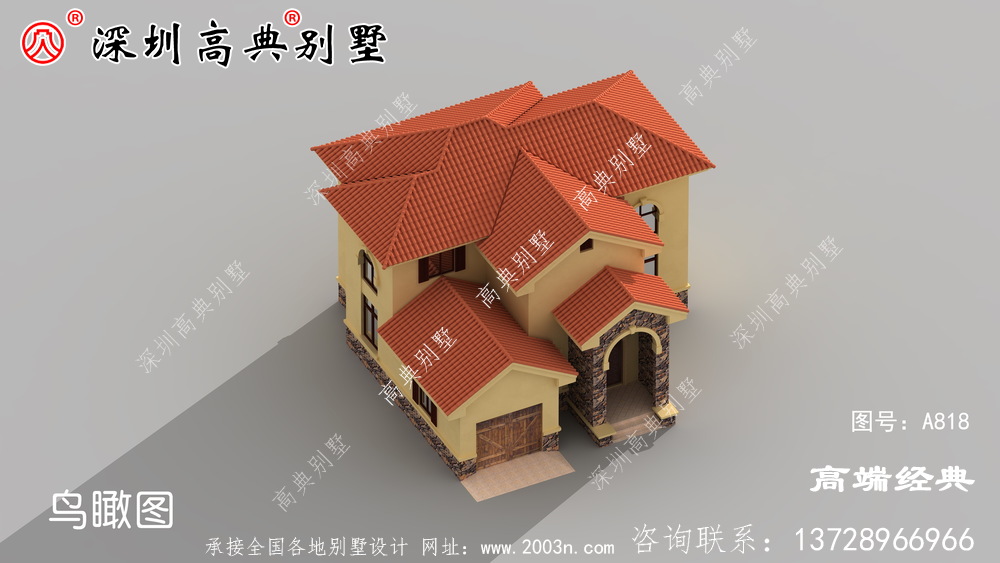 農(nóng)村二層自建房設(shè)計圖紙