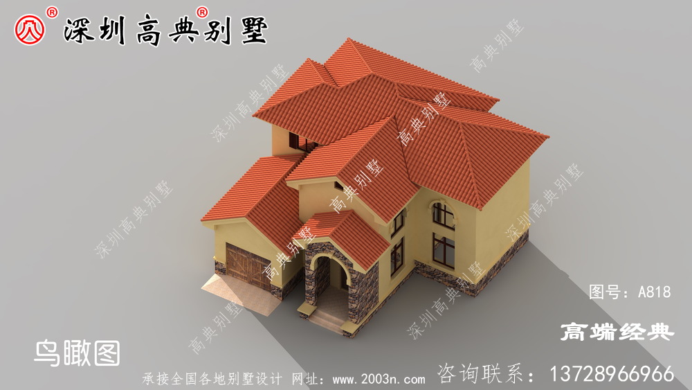 農(nóng)村二層自建房設(shè)計圖紙