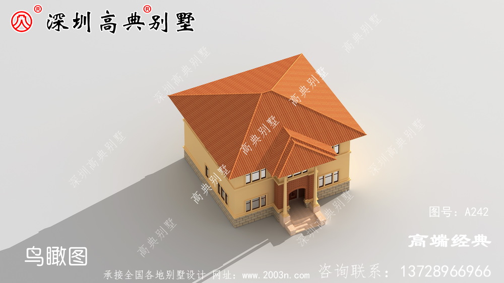 鄉下自建二層房設計圖紙