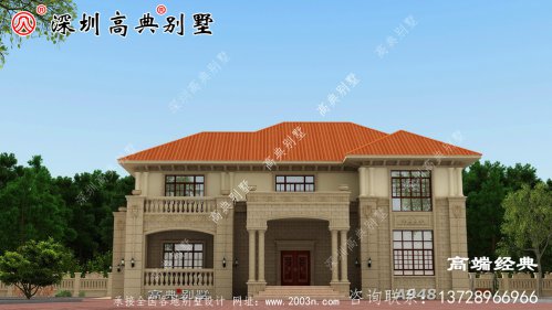 鄉下自建二層房設計圖紙及效果圖