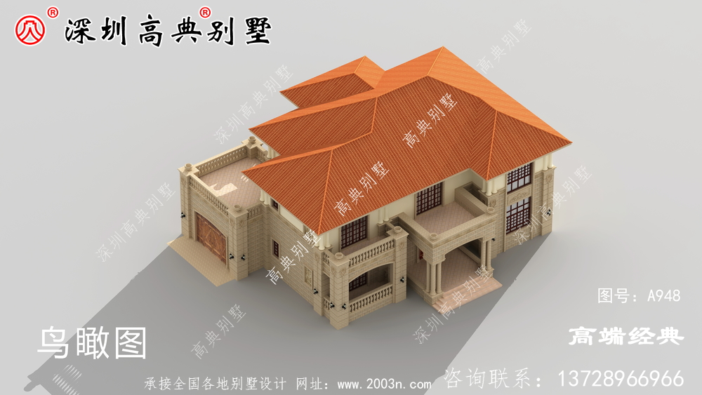 鄉下自建二層房設計圖紙及效果圖